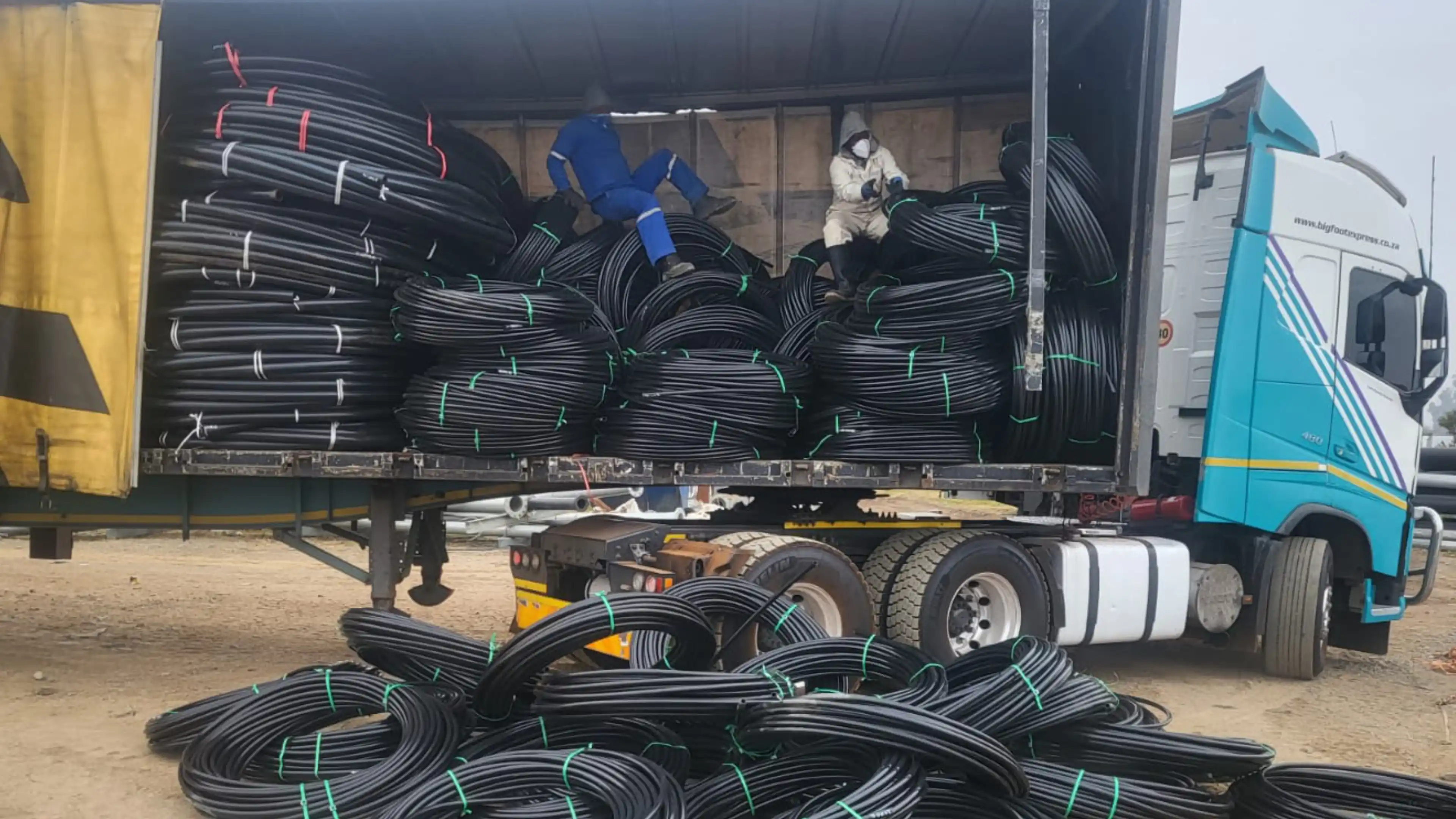 63mm HDPE Pipe 100m, Class 16