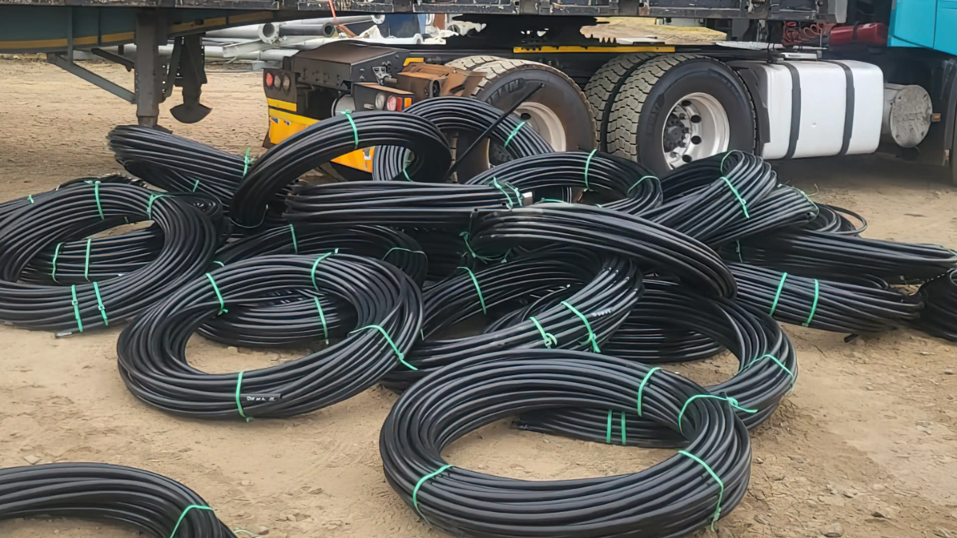 Hose, 25mm, HDPE, PE 80 PN16, 10m, 7007